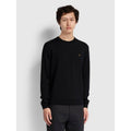 Black Knitted Crew Neck Jumper I61423