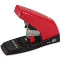 Heavy-Duty Flat-Clinch Stapler 80-Sheet Capacity Red Brown C34549
