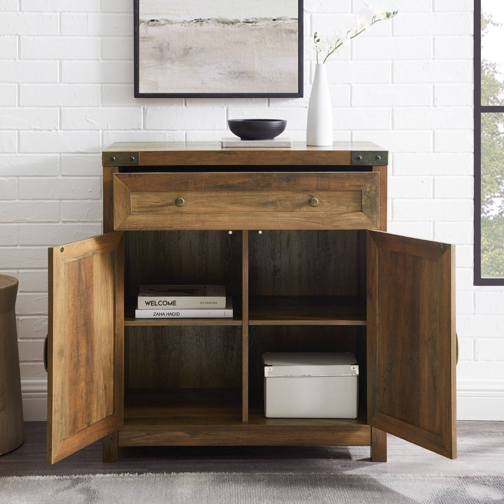 30-Inch Rustic Accent Cabinet I36508