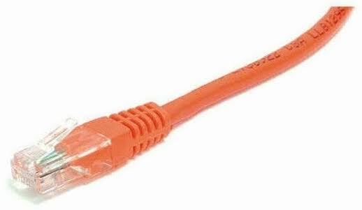 50 Pack 5ft Cat5e Ethernet Patch Cable Orange K7630