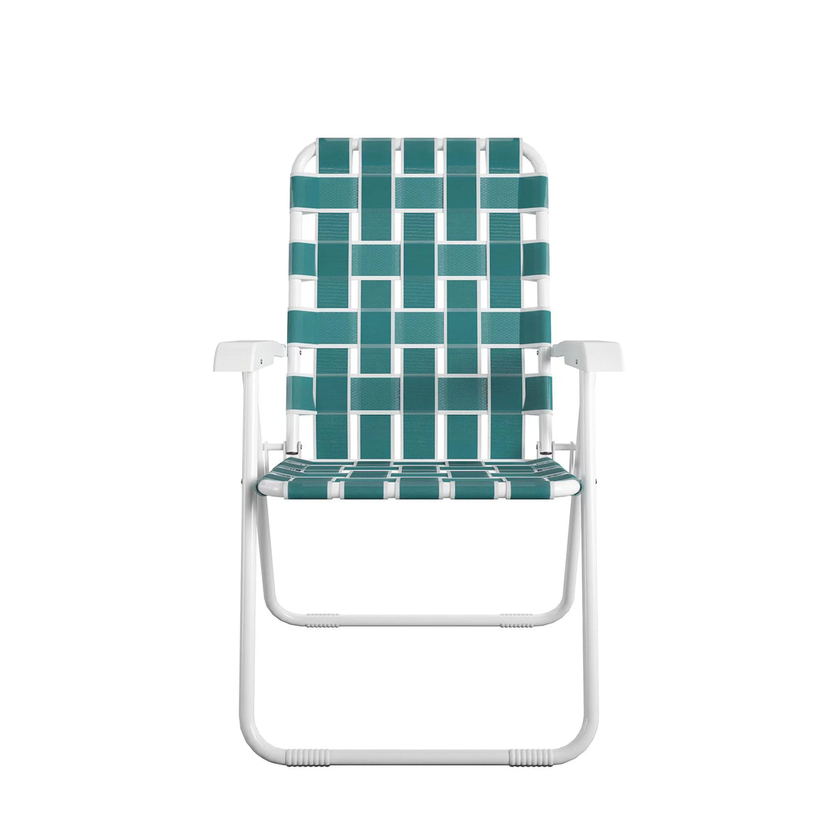 Folding Lawn Chairs 2-Pack Teal X2712