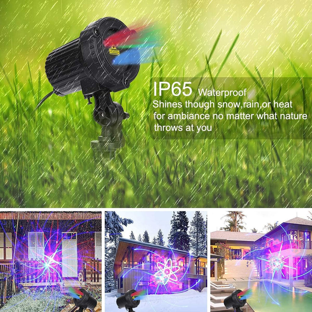 Christmas Projection Light Waterproof IP65 with Remote G2142