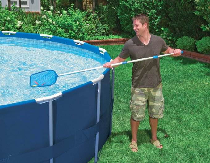 15' x 42 Inflatable Swimming Pool and Maintenance Kit D174