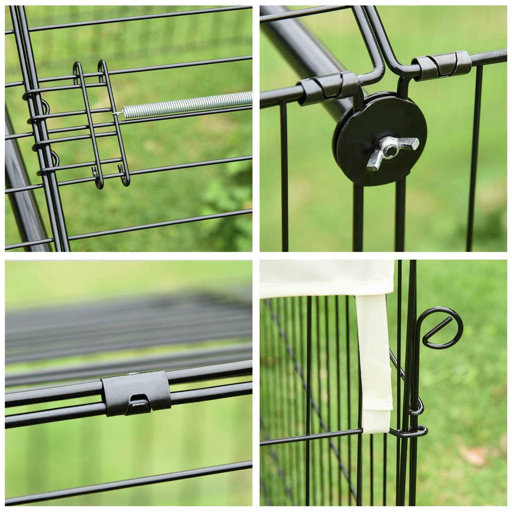 Outdoor Metal Kennel Enclosure V39382