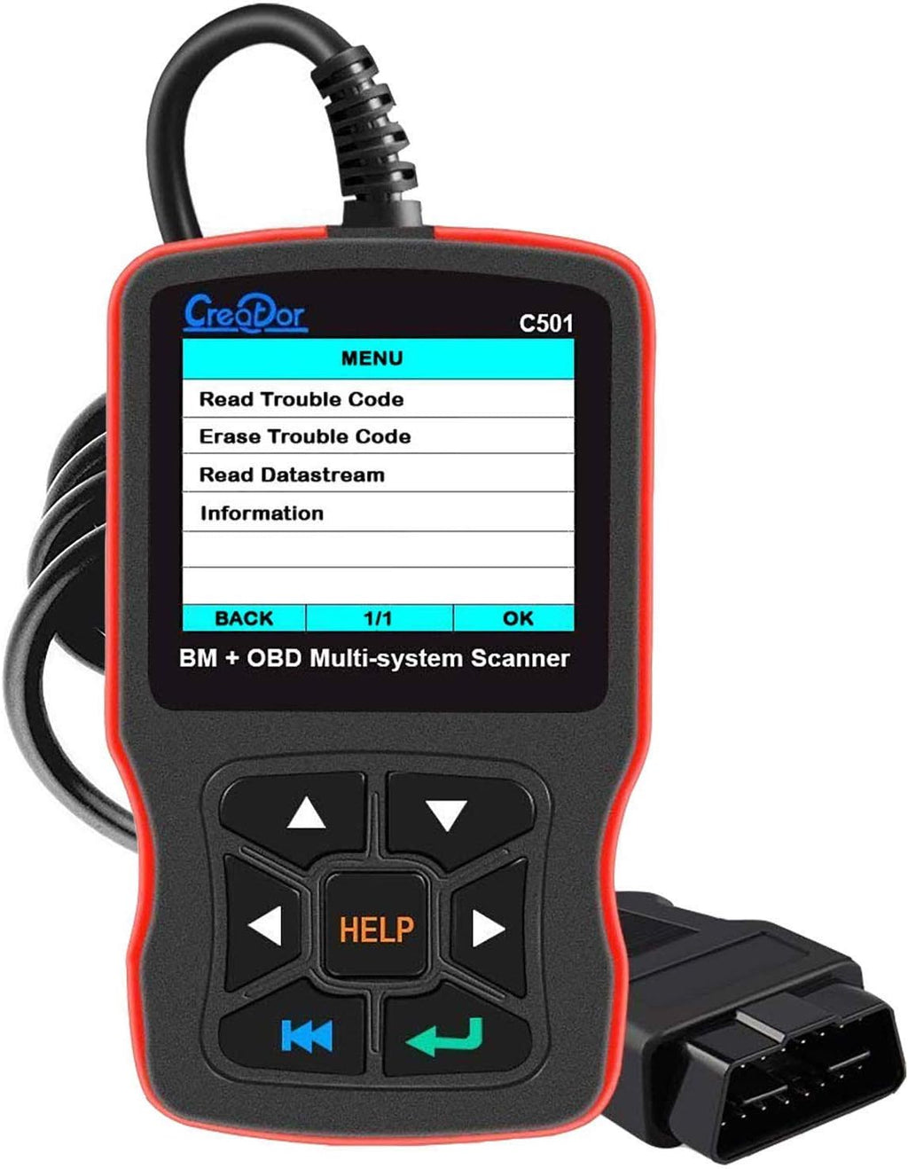 OBD2 Scanner Multi System Scan Tool D82306