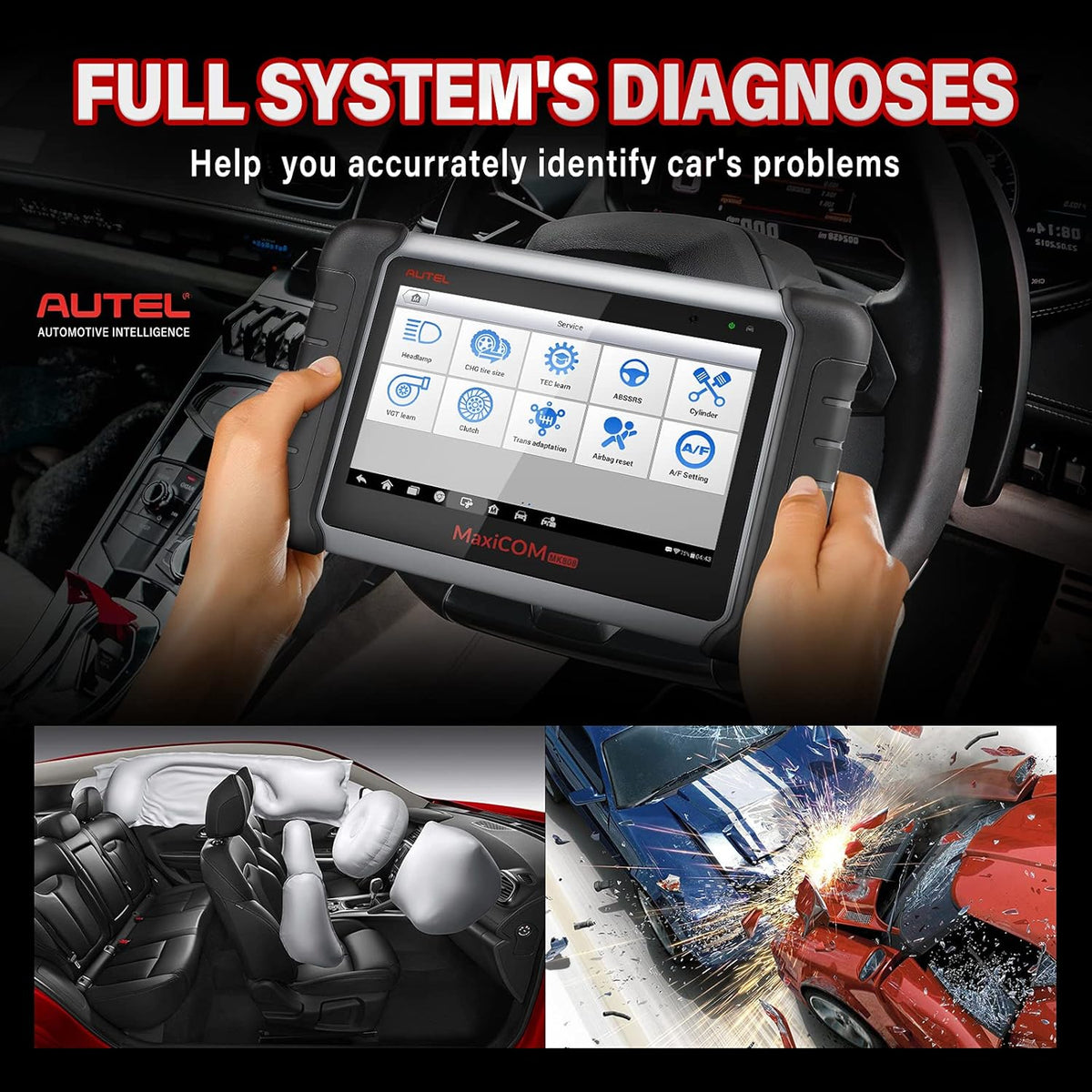 Autel OBD2 Car Diagnostic Scanner Z1860