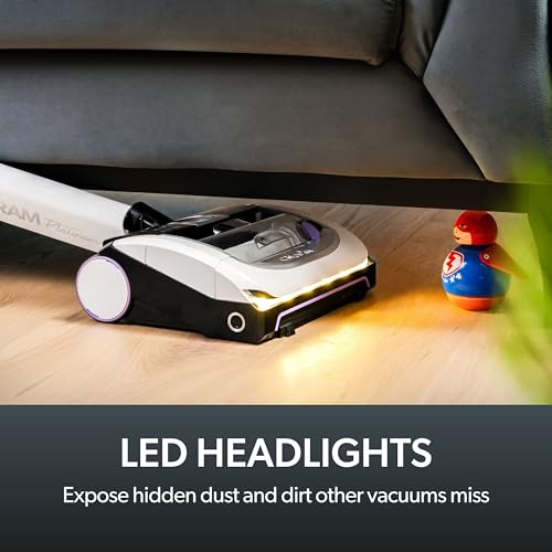 Cordless Vacuum Cleaner with Anti-Hair Wrap Brush Bar and Rechargeable 22v Li-ion Battery R1113