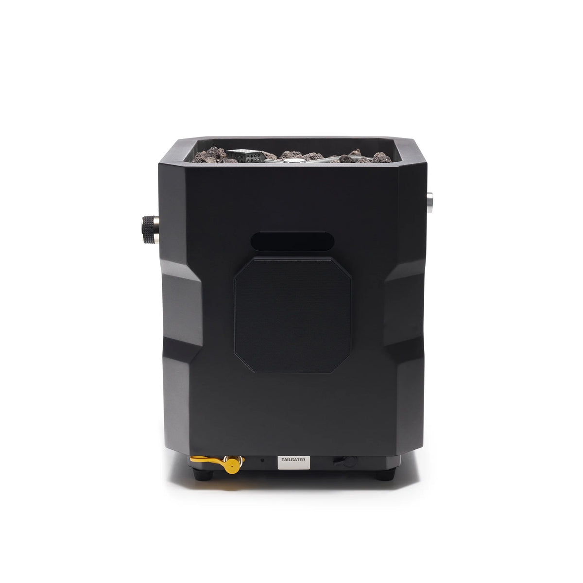 Portable Wireless Fire Pit with Speaker Sound System, Black V698
