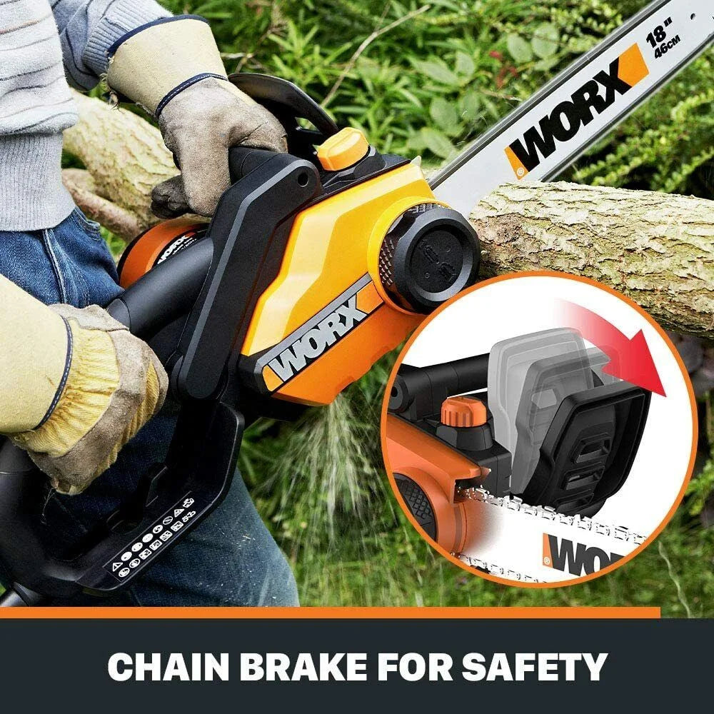 18in 15 Amp Electric Chainsaw B7894