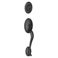 Matte Black Exterior Handleset S725500