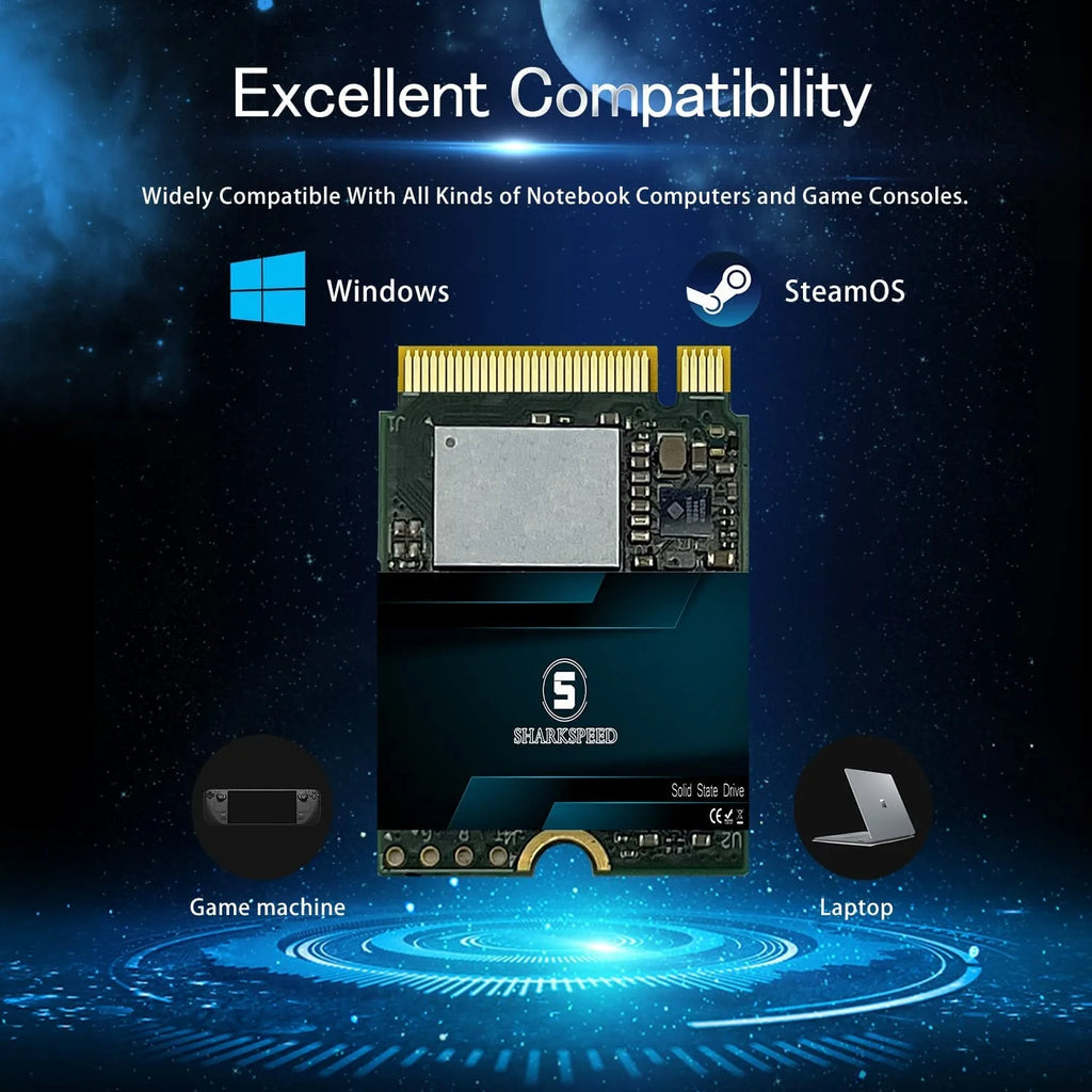512GB M.2 2230 NVMe PCIe Gen 3.0X4 Internal Solid State Drive Z928784