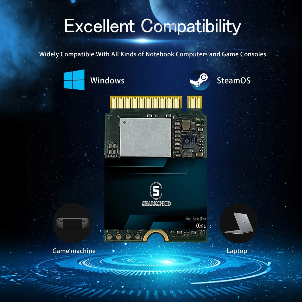 512GB M.2 2230 NVMe PCIe Gen 3.0X4 Internal Solid State Drive Z928784