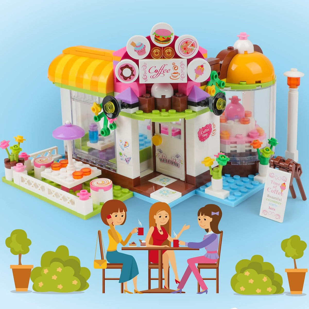 1140 Pieces Building Blocks Set L62280