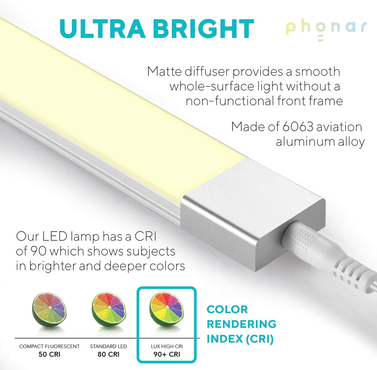2-Pack 36 Inches Under Cabinet Lighting X958