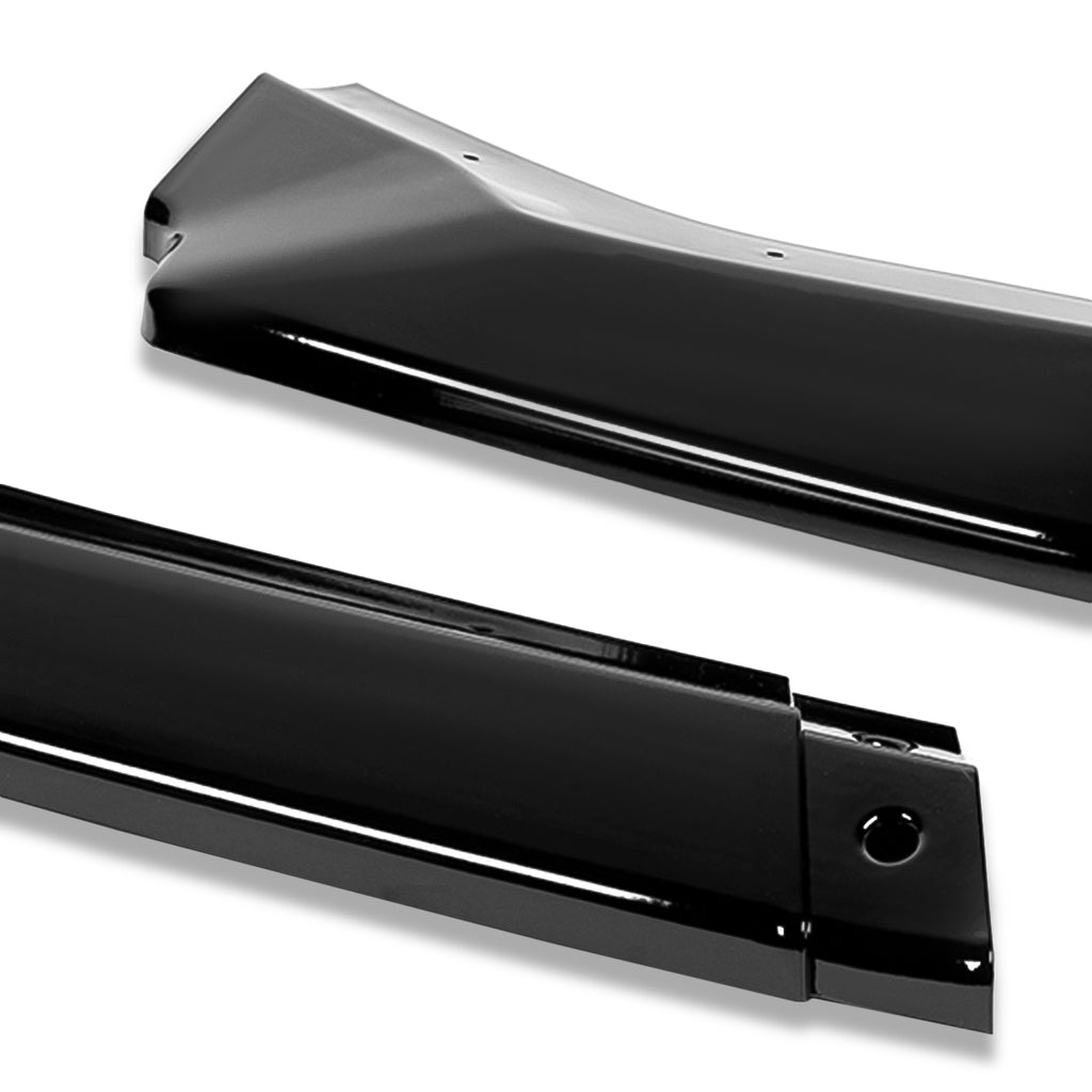 Gloss Black CS-Style Front Bumper Lip Guard Body Kit N9954
