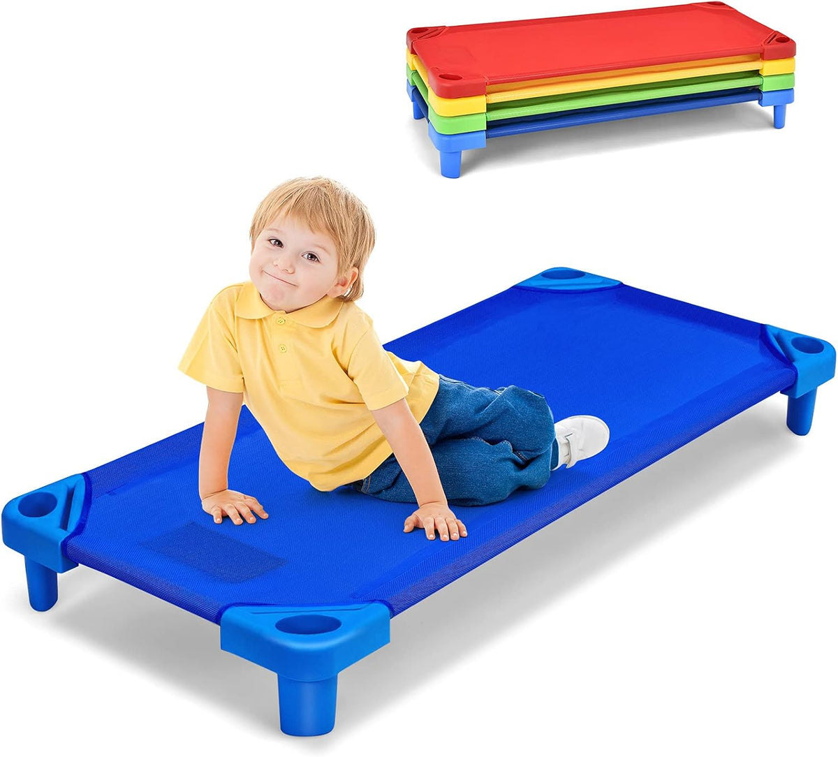 Stackable Kids Naptime Cot Rest Mat Pack of 4 R2655
