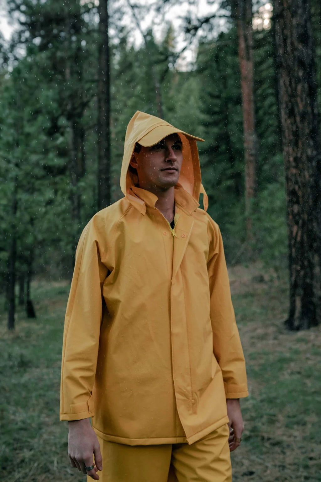 Yellow Rain Coat & Bib S904488