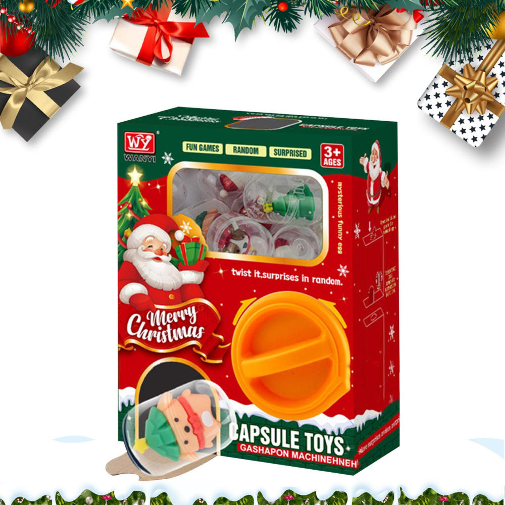 Christmas Toy Vending Machine with 6 Christmas Toys U7338