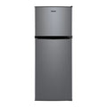 Stainless Steel Two Door Mini Refrigerator with Freezer X70897