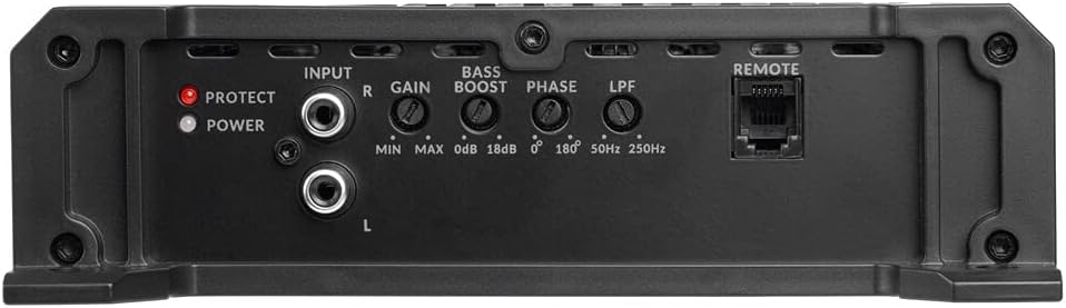 640W Peak 2-Ohm Stable 4-Channel Car Audio Amplifier J1159