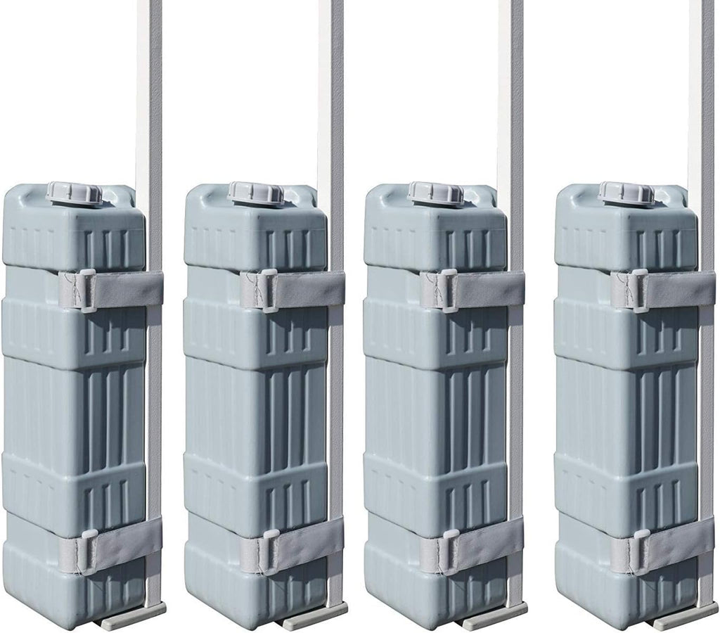4 Pcs Universal Water Weight Feet for Pop up Canopies B379260
