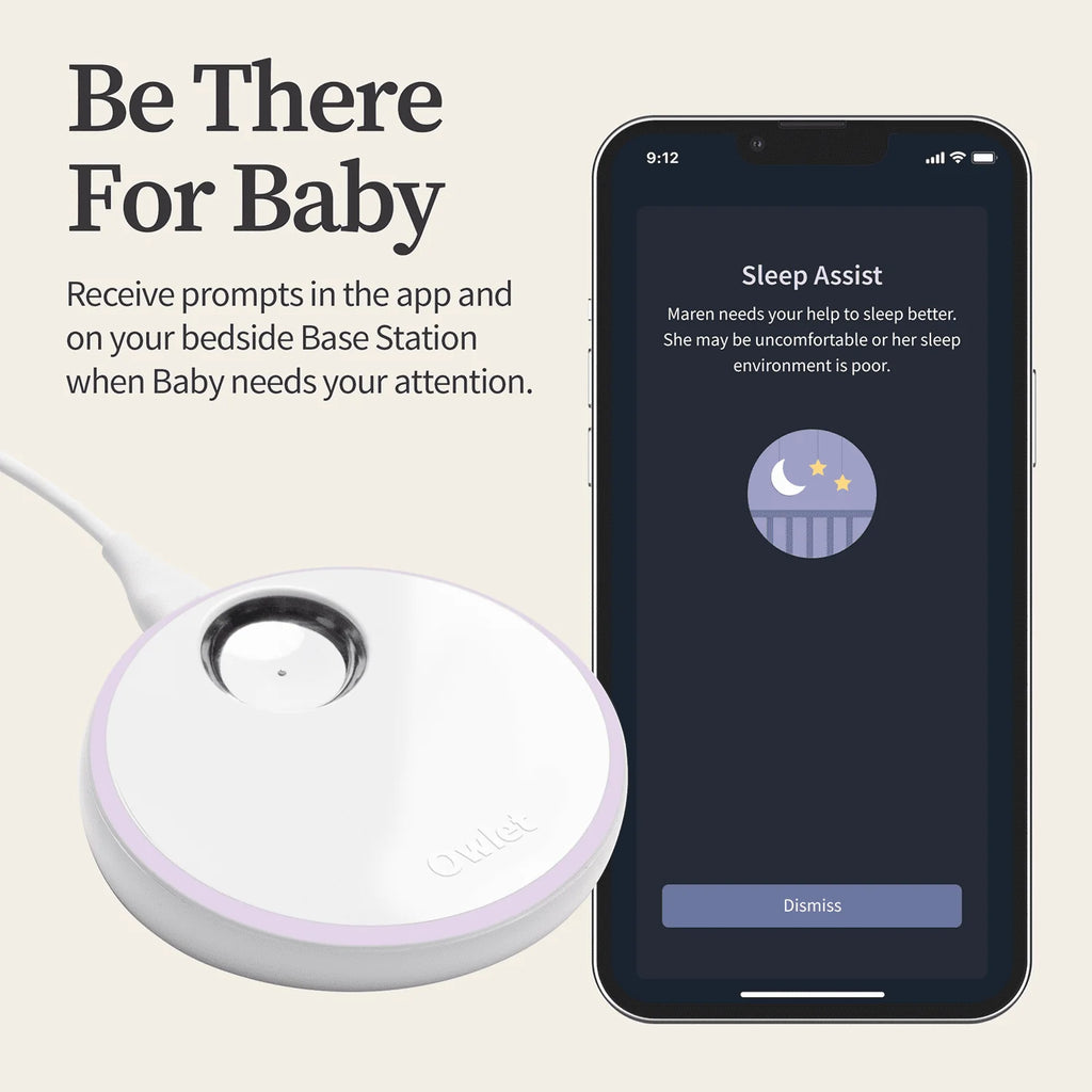 Smart Baby Monitor with Live Health Readings & Notifications F37606