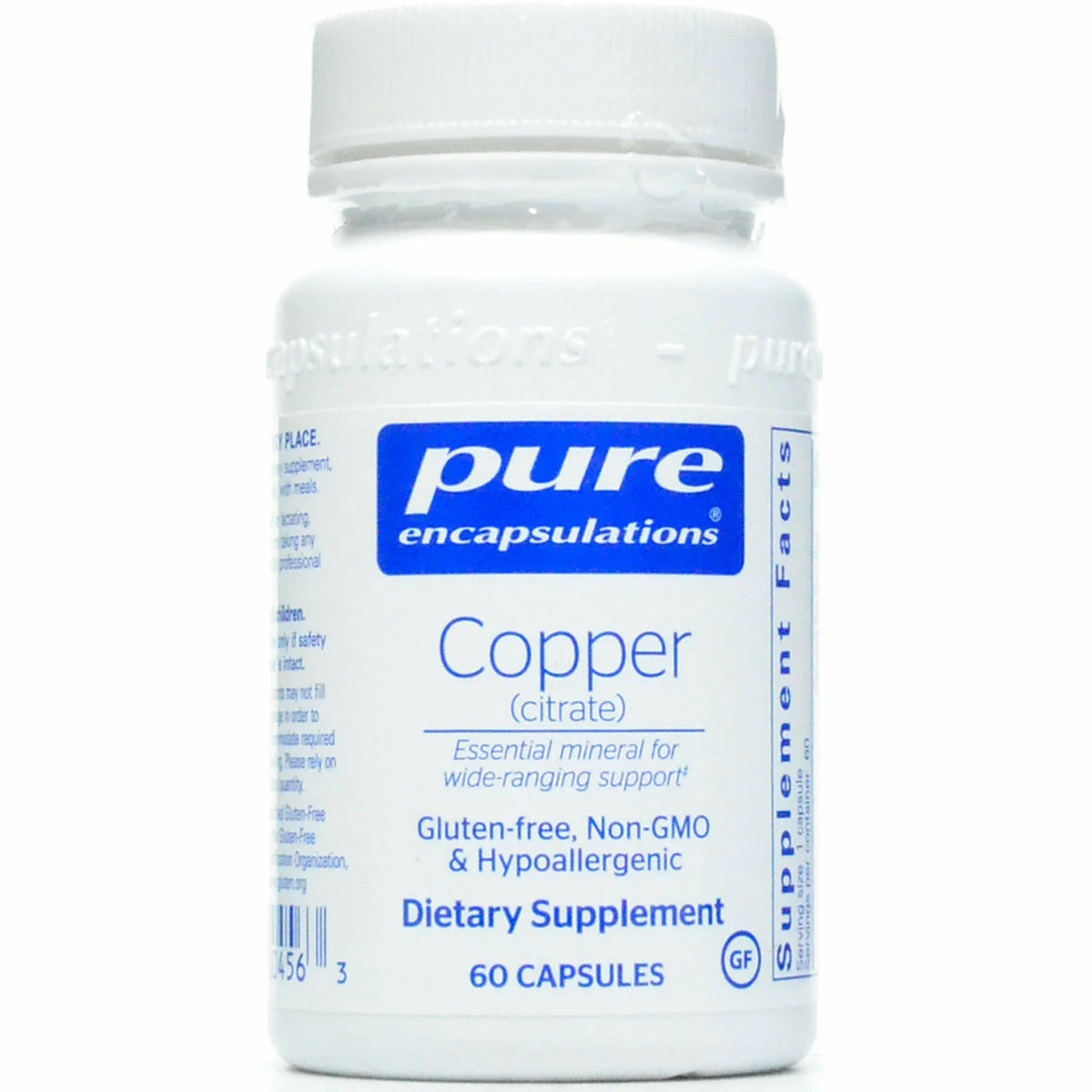 Copper (citrate) 60 vcaps N9088