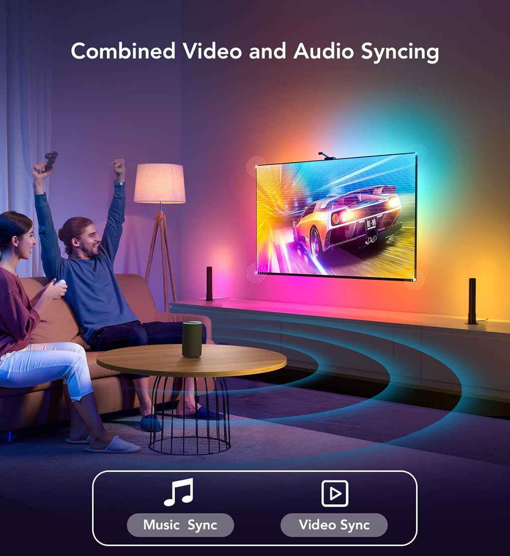Smart Wi-Fi RGBIC LED TV Backlight with Camera S1641