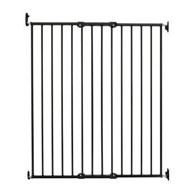 Wall Mounted Pet Gate Black C862