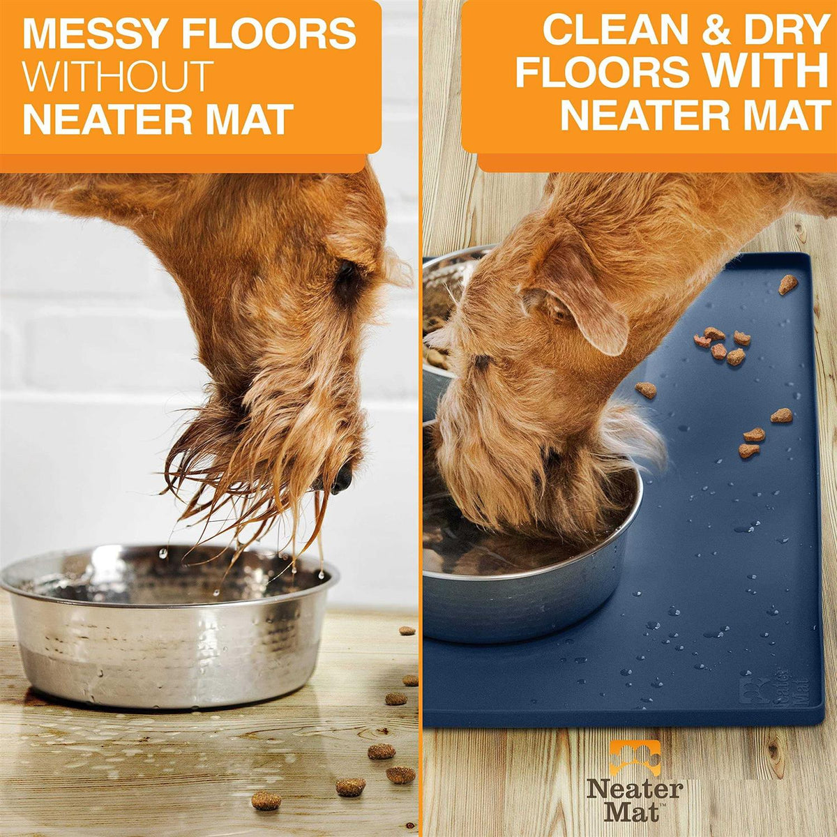 Waterproof Silicone Pet Bowls Mat E360150