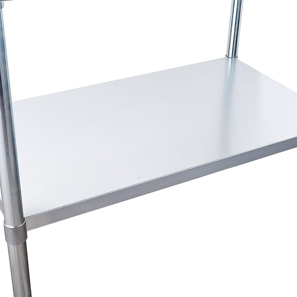 Stainless Steel Table 30 x 48 Inches with Caster Wheels U9595