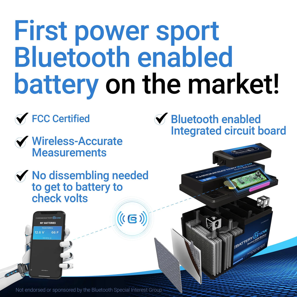 YTX12-BS 12 Volt 10Ah AGM ATV Battery S54945
