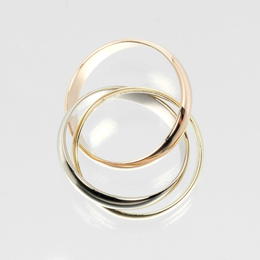 Trinity Ring K18 Gold M726