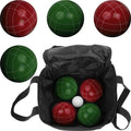Red & Green 8 x 8 in. Bocce Ball Set U713