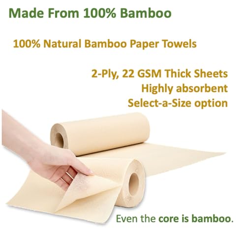 Bamboo Toilet Paper and Paper Towels U638220