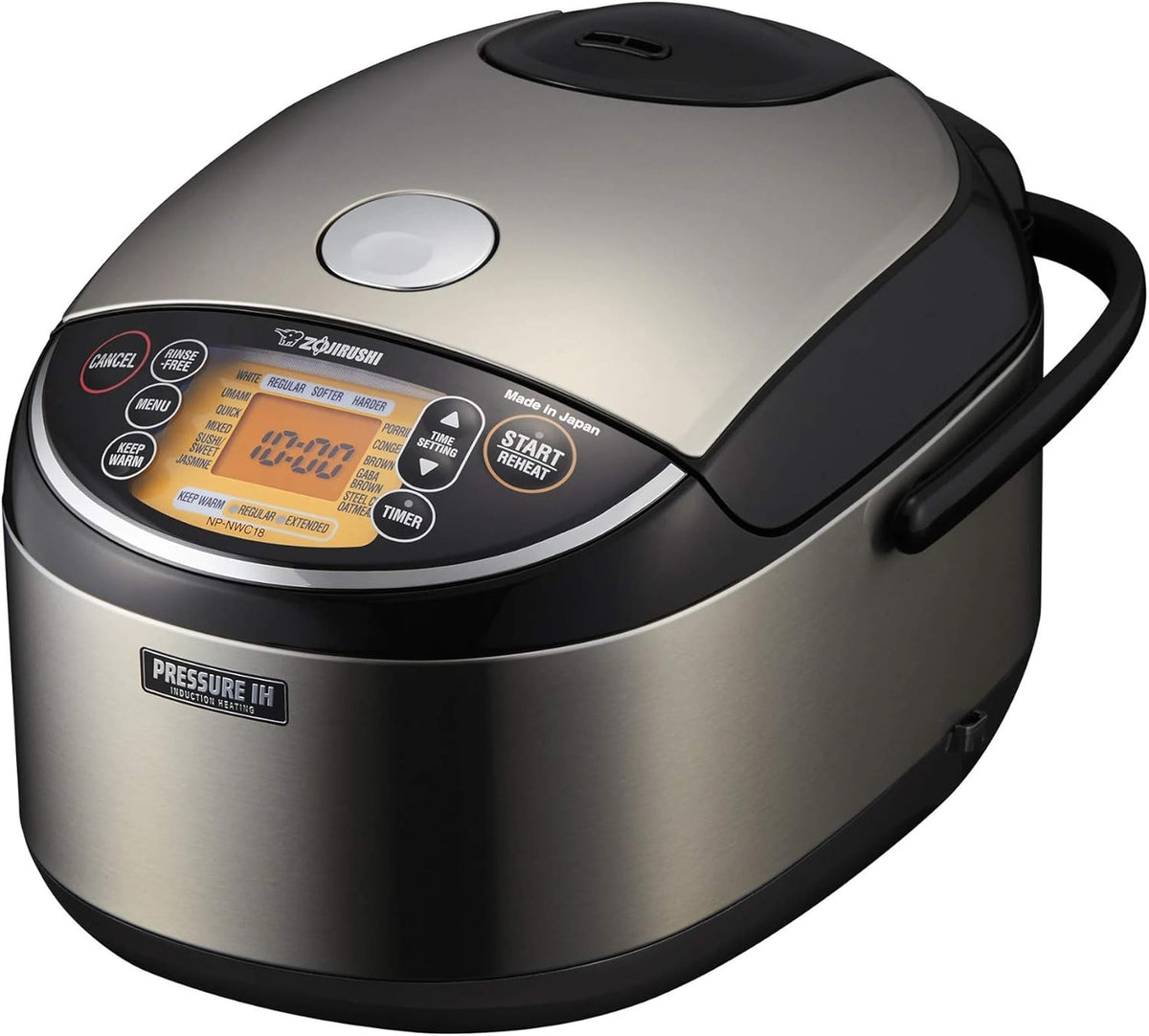 Pressure Induction Heating 10-Cup Rice Cooker and Warmer W74728