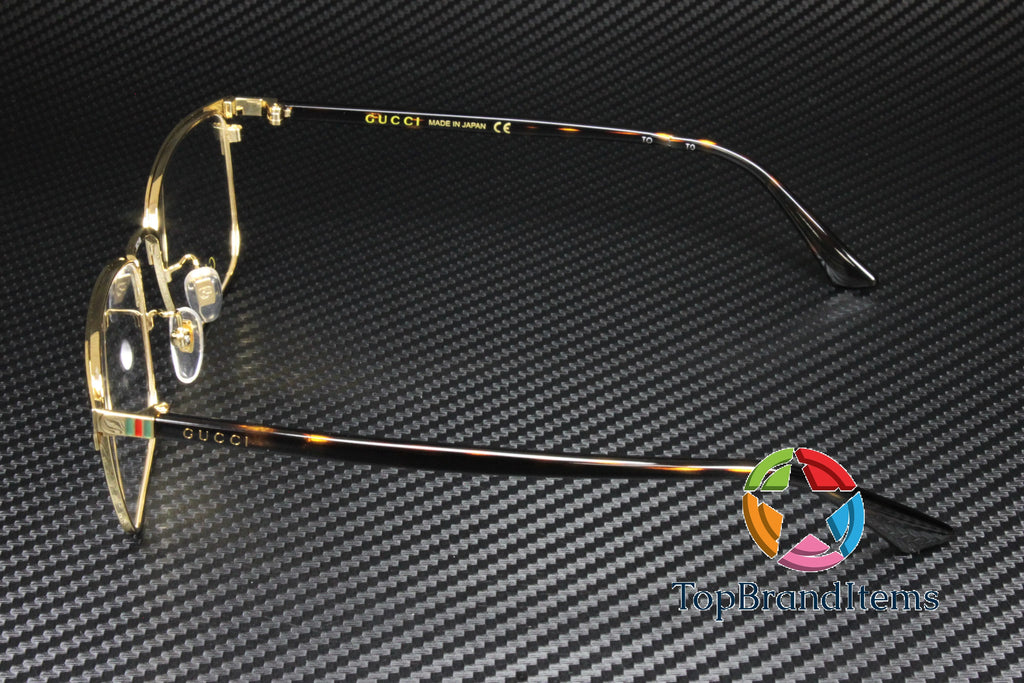 Brown Rectangular Eyeglasses A6108