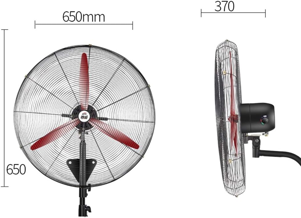 Industrial Wall Mounted Metal Fan 650mm P18428