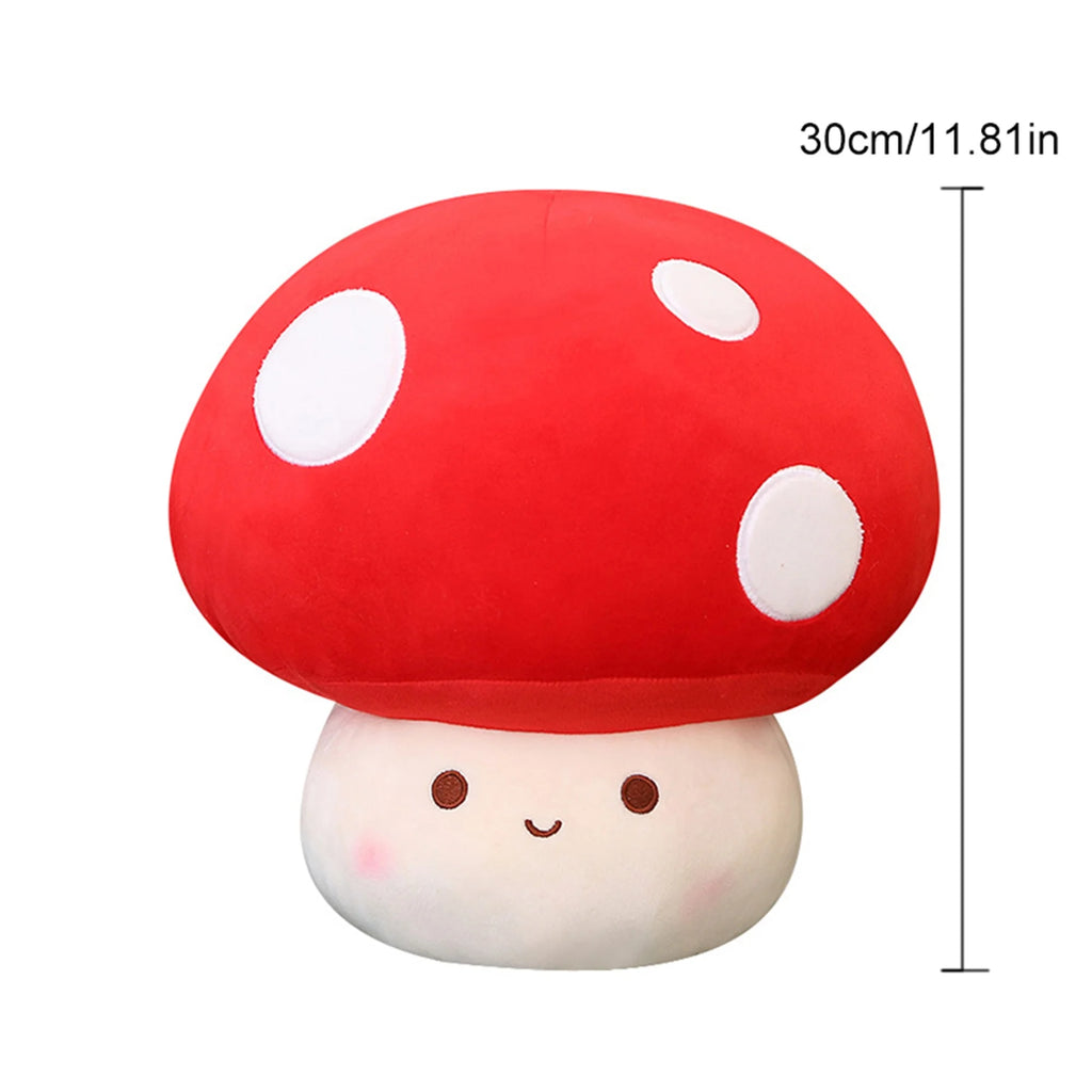 Cute Mushroom Shaped Plush Toy Stuffed Doll H914