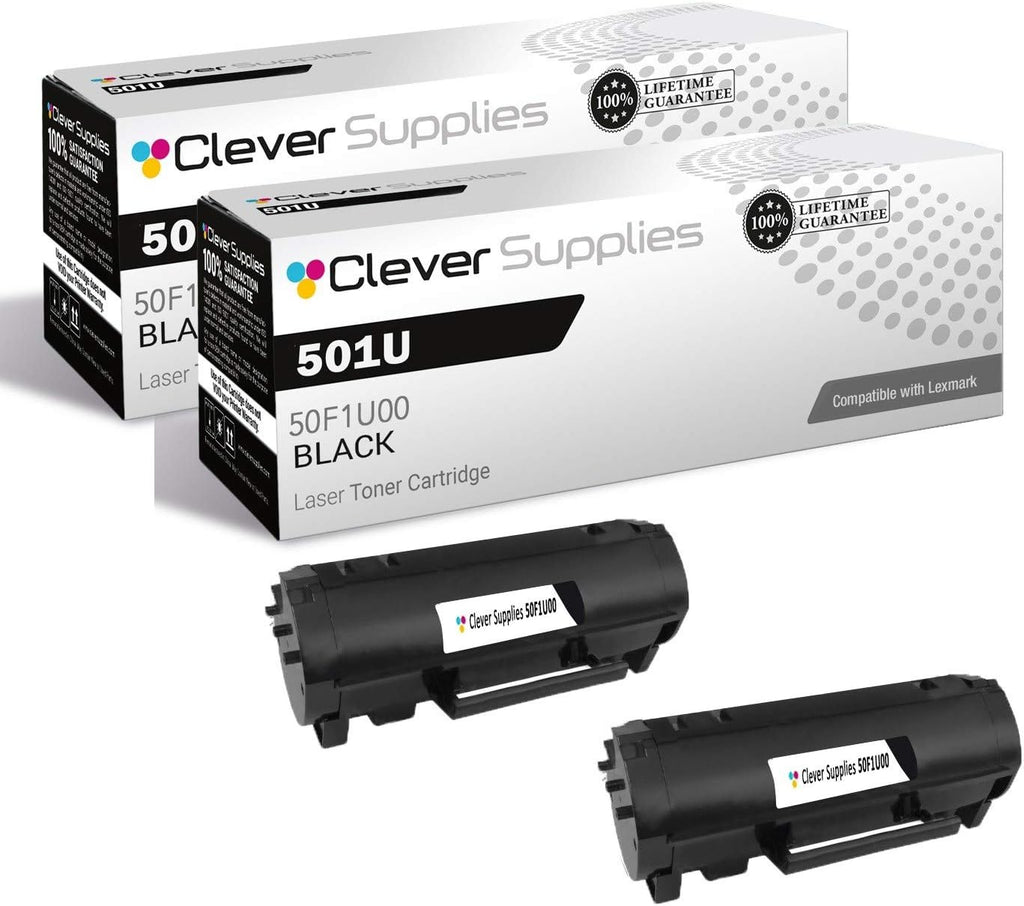 Compatible Black Toner Cartridge 2 Pack I44471