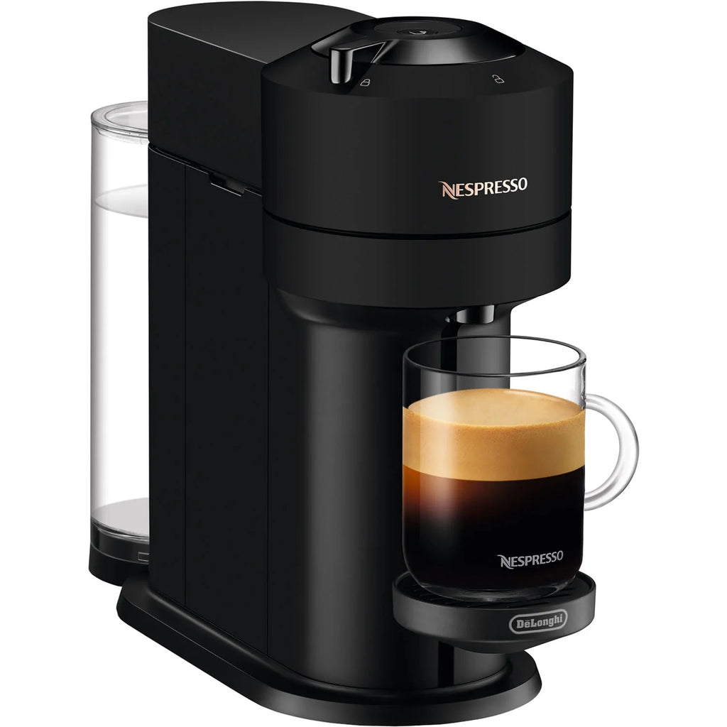 Black Coffee and Espresso Maker with Milk Frother W994677