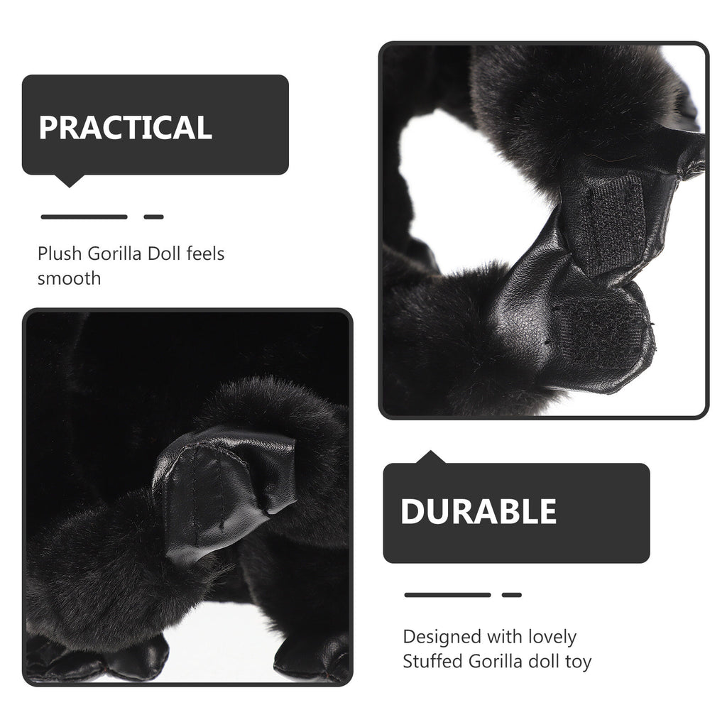 Large Plush Gorilla Stuffed Doll Q870278