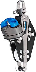 Aluminum Fiddle Block with Cam and Becket C9616