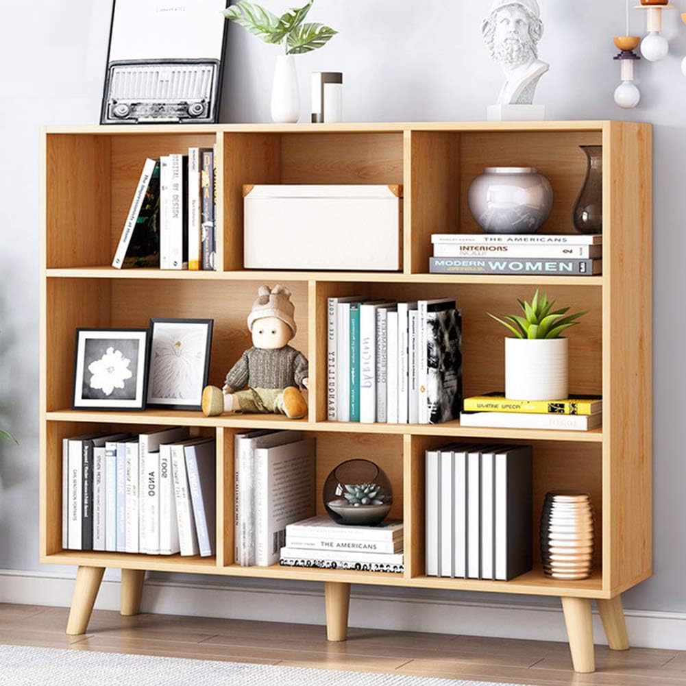 3-Tier Wooden Open Shelf Bookcase V8376
