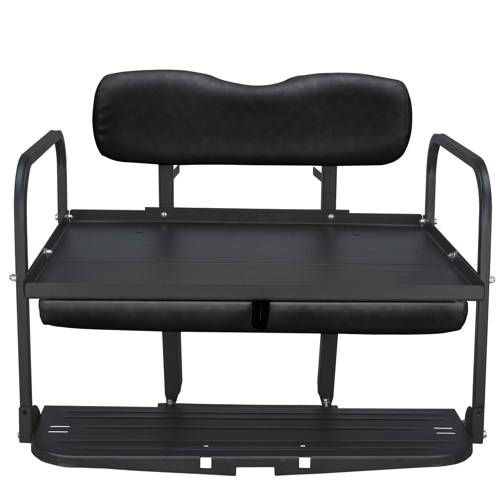 Black Golf Cart Rear Flip Seat Kit G45905