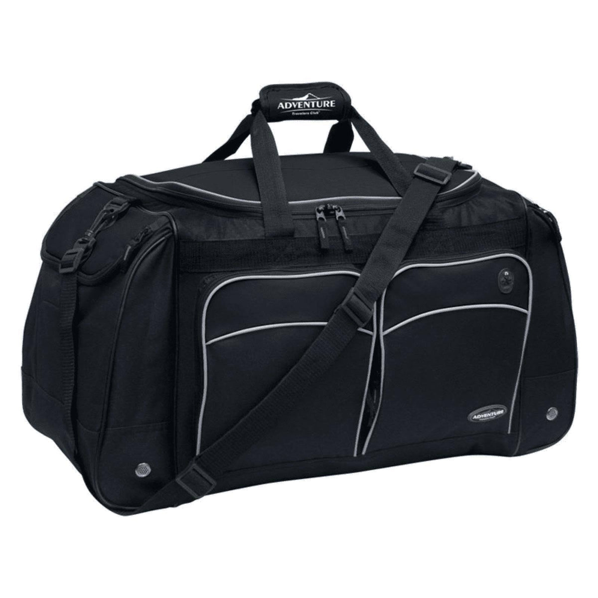 28 inch Multi-Pocket Duffel - Black Q9176