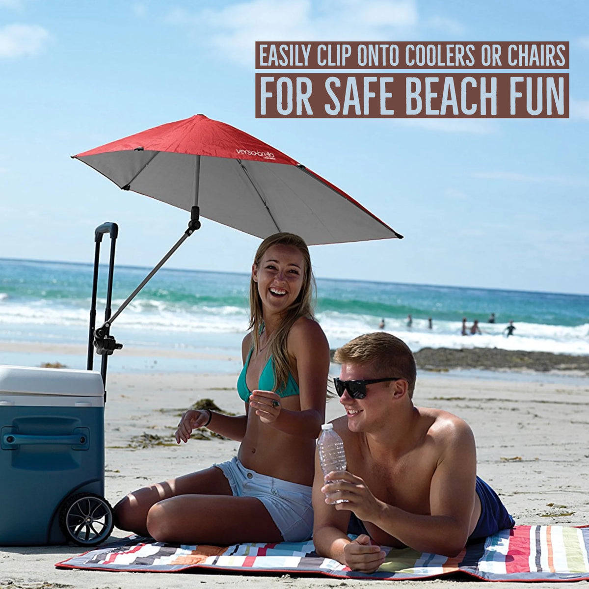 FireBrick Red X-Large Umbrella N595