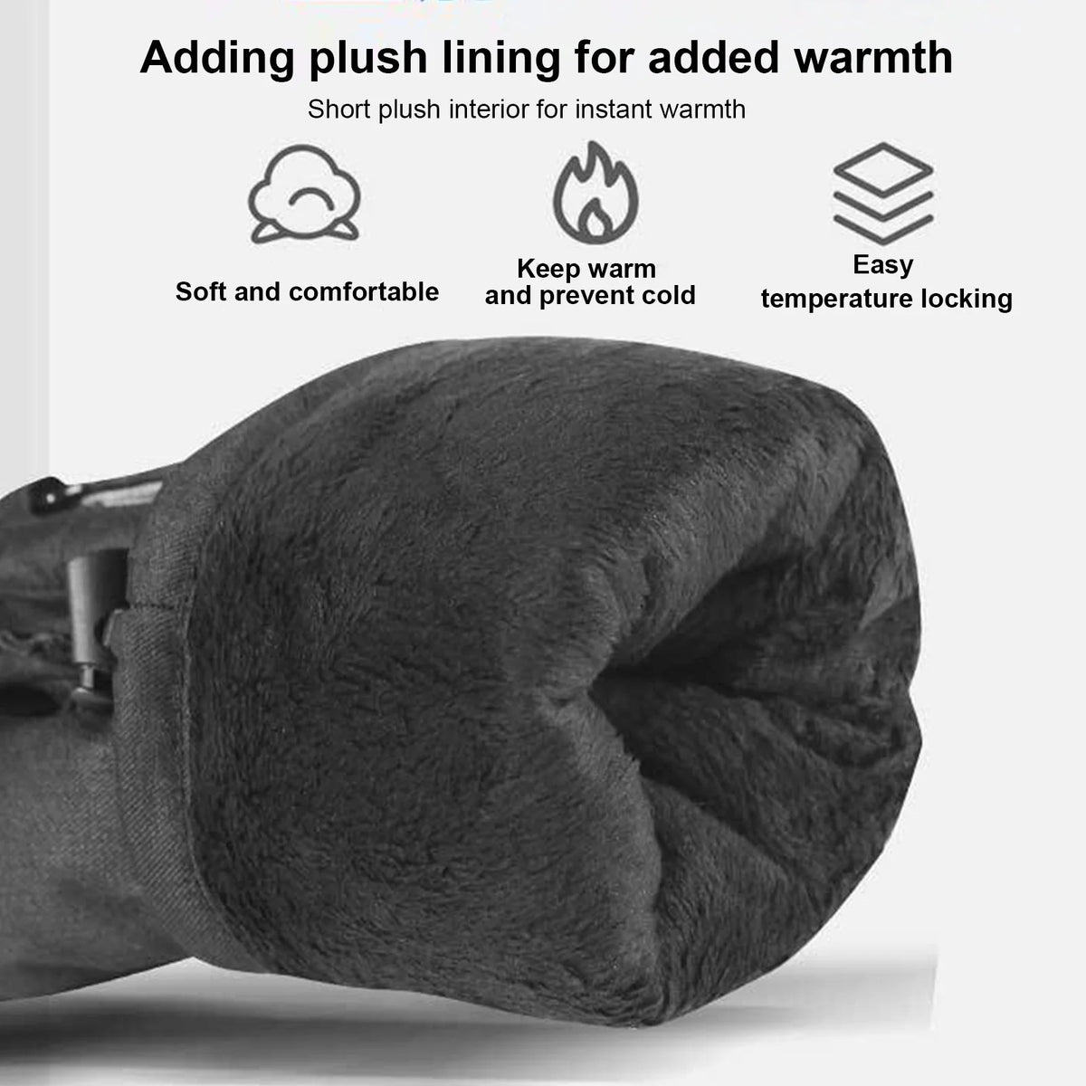 Touch Screen Padded Water Resistant Windproof Cycling Gloves Z191393