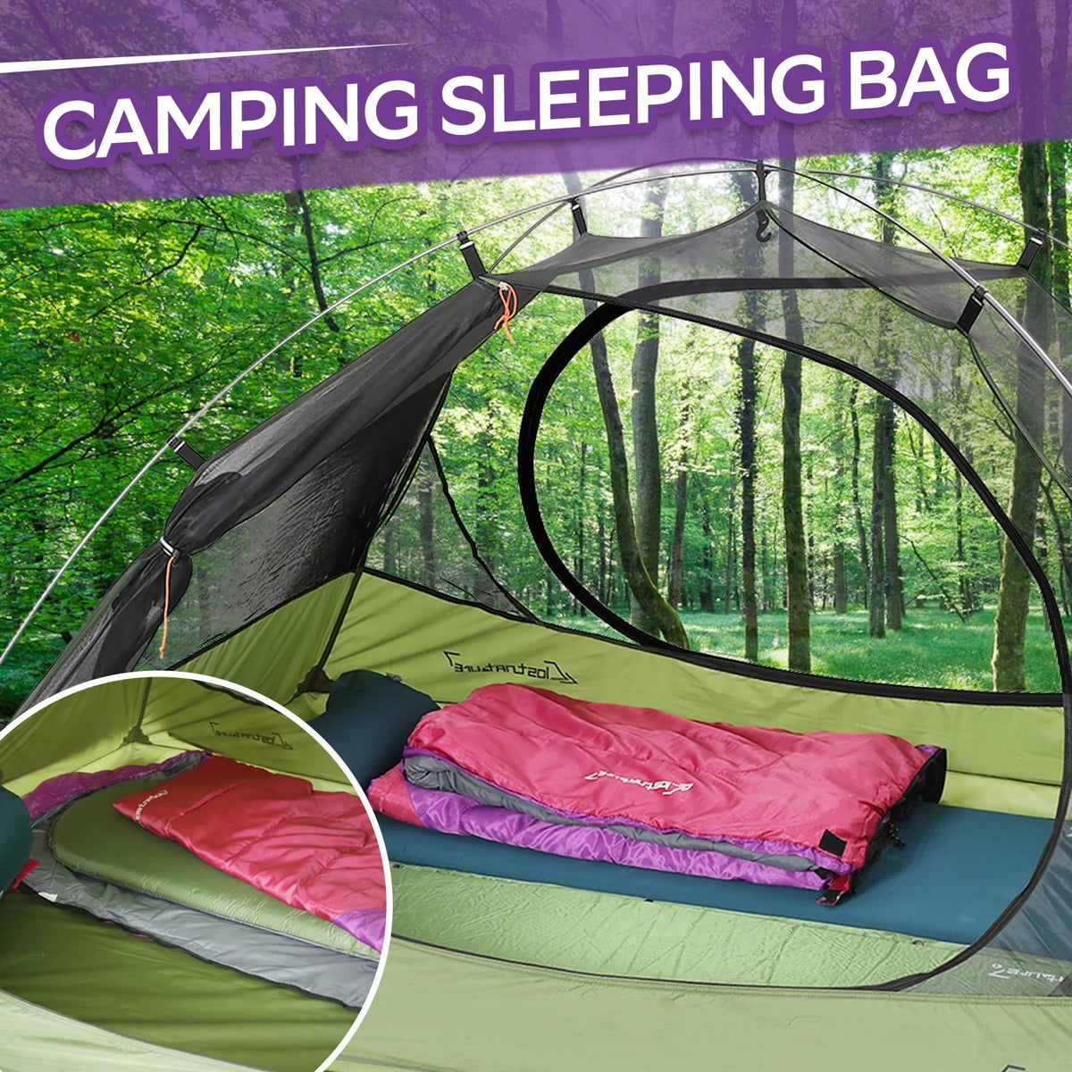 Sleeping Bag for Adults and Kids V467