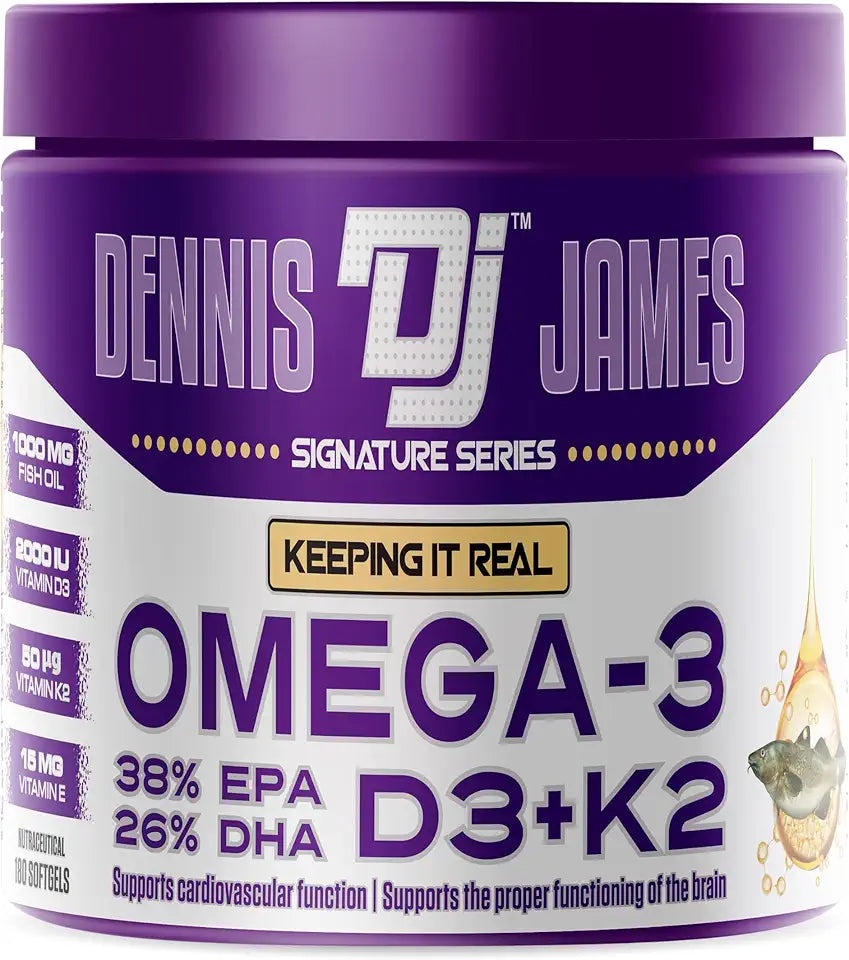 Omega-3 D3+K2 180 Softgels H781